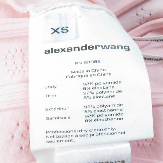 Alexander Wang camisole 4KC3231023 polyamide pink Women XS Used Authentic