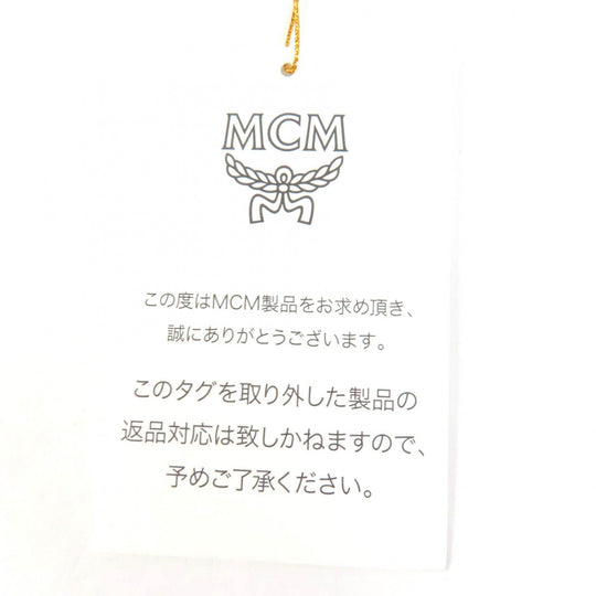 MCM Backpack Main: Leather black Women Used Authentic