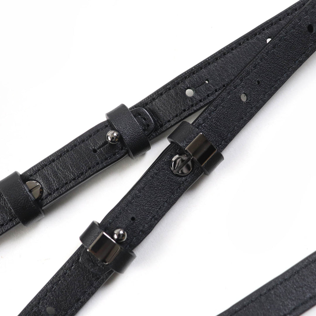 MCM Backpack Main: Leather black Women Used Authentic