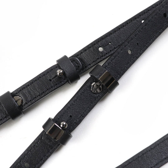 MCM Backpack Main: Leather black Women Used Authentic