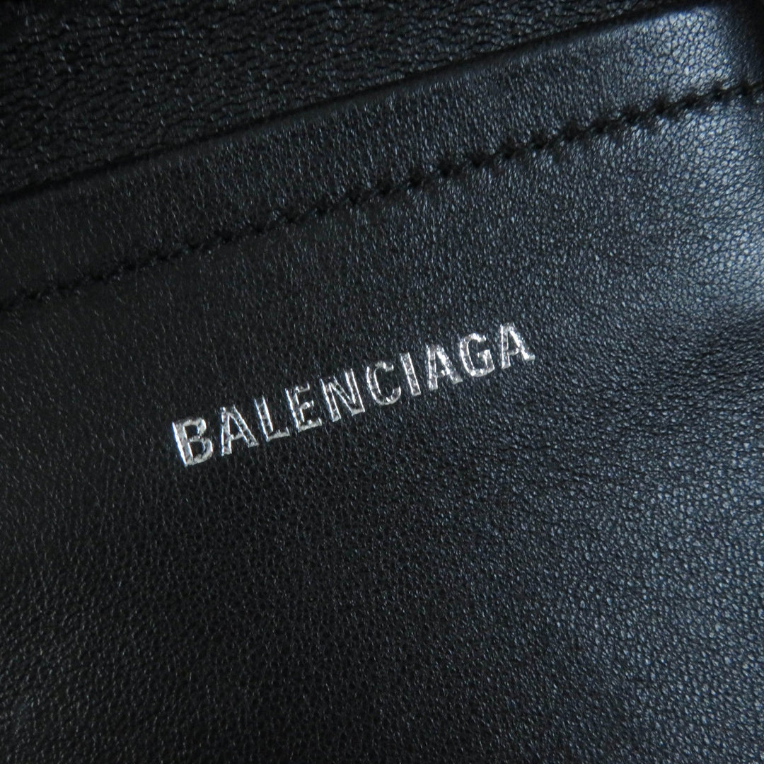 BALENCIAGA Handbag 695612 Nylon black Ibiza Small Women Used Authentic