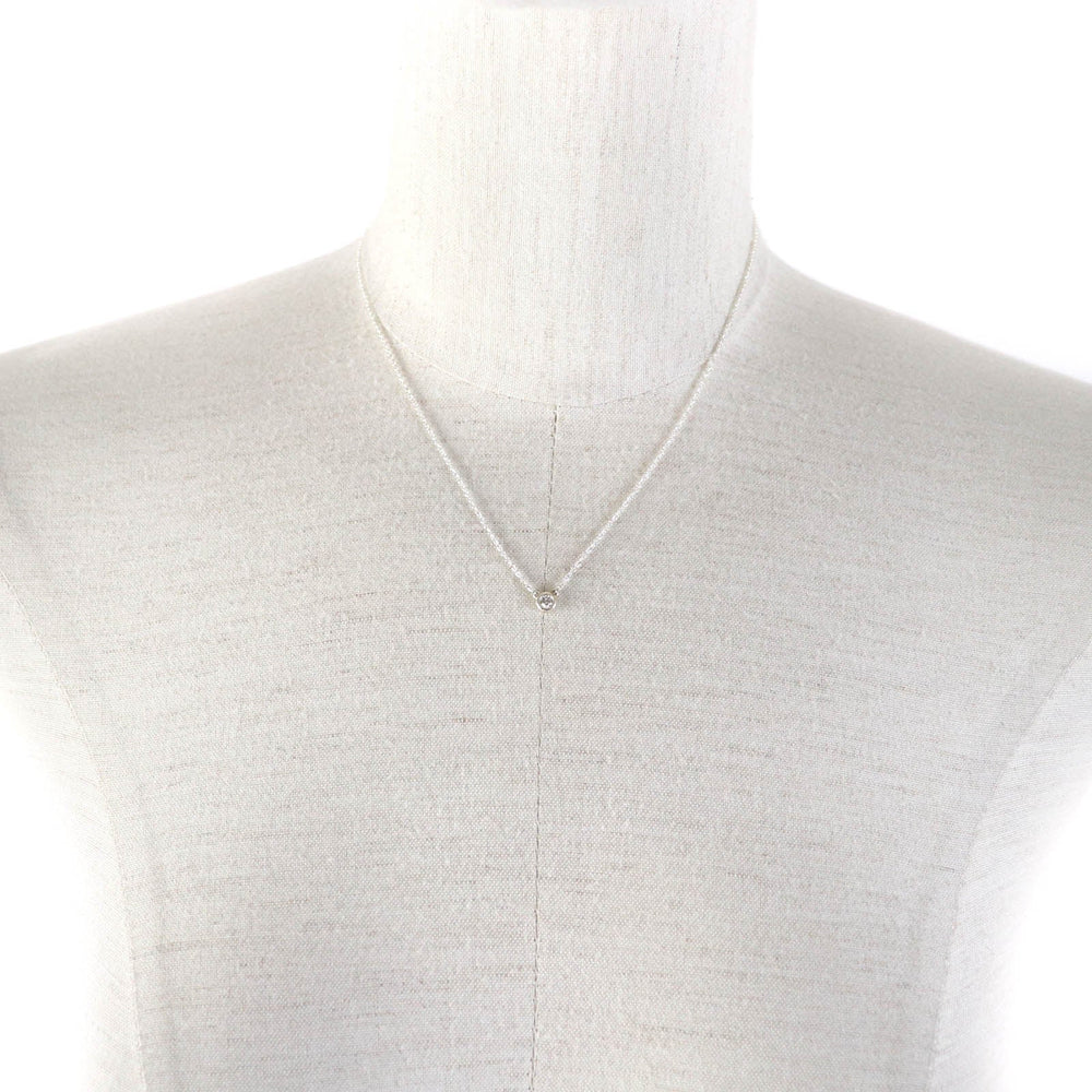 TIFFANY&Co. Necklace Main: AG925, Part: Diamond Silver El Saperetti By the yard Women Used Authentic