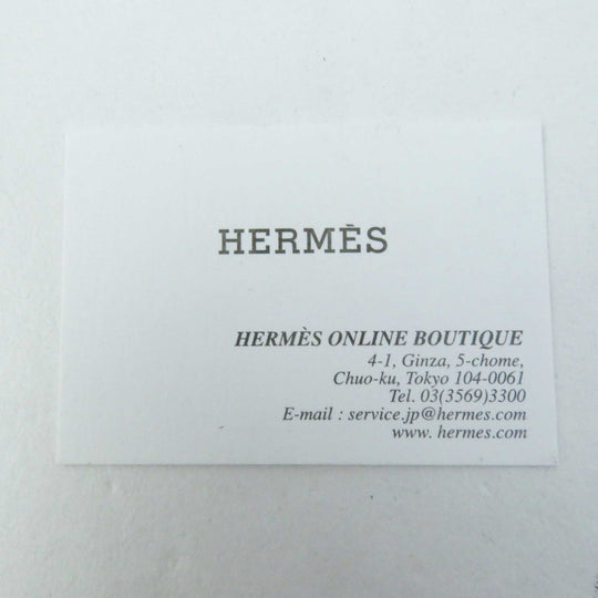 HERMES Card Case Main: Togo Etope Women Used Authentic