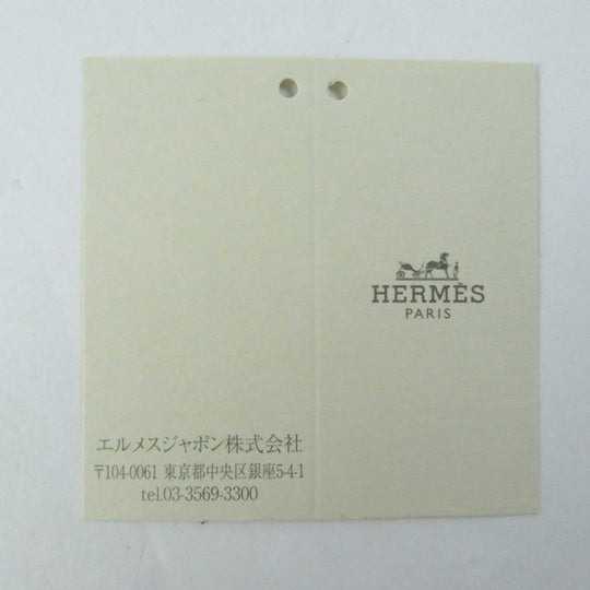 HERMES Pouch Main: Evercolor new blue gene Zip Angor PM Women Used Authentic