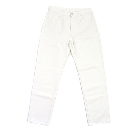 MONCLER Denim pants Main: 100% cotton white PANTALONE mens 44 Used Authentic