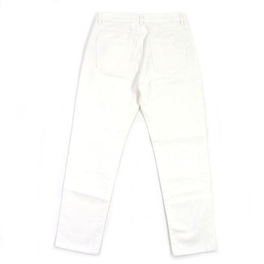 MONCLER Denim pants Main: 100% cotton white PANTALONE mens 44 Used Authentic