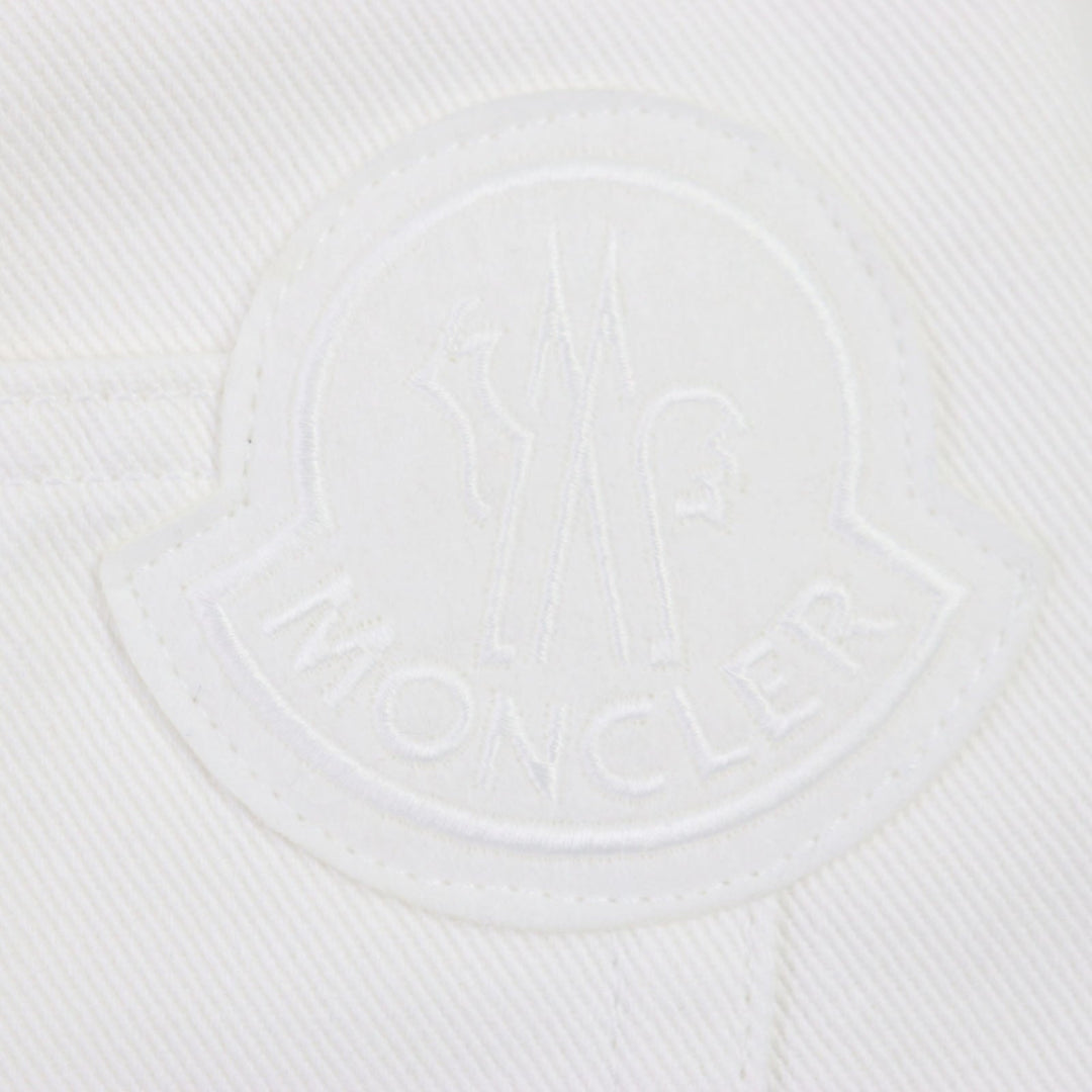 MONCLER Denim pants Main: 100% cotton white PANTALONE mens 44 Used Authentic