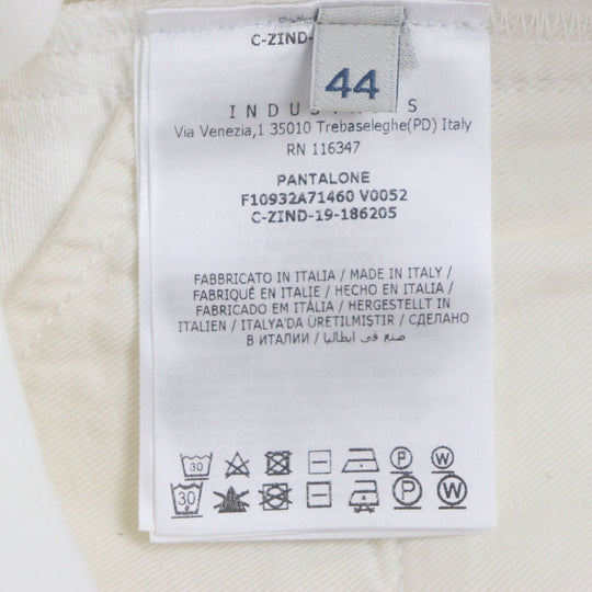 MONCLER Denim pants Main: 100% cotton white PANTALONE mens 44 Used Authentic