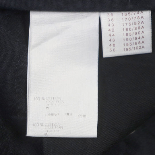 LOUIS VUITTON Denim pants Outer: 100% cotton, Lining: 100% cotton black mens 42 Used Authentic
