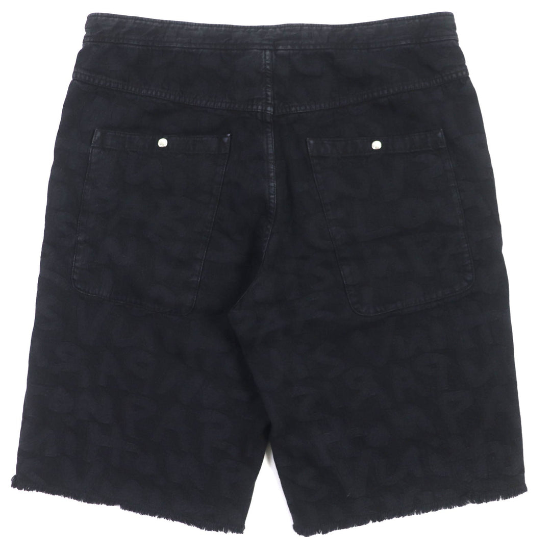 LOUIS VUITTON Denim pants Outer: 100% cotton, Lining: 100% cotton black mens 42 Used Authentic