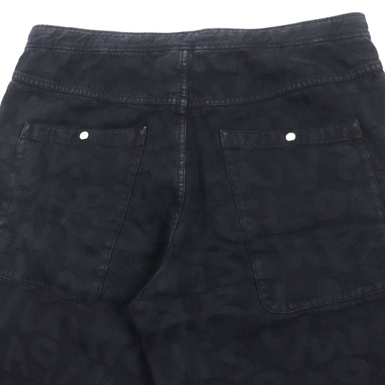 LOUIS VUITTON Denim pants Outer: 100% cotton, Lining: 100% cotton black mens 42 Used Authentic