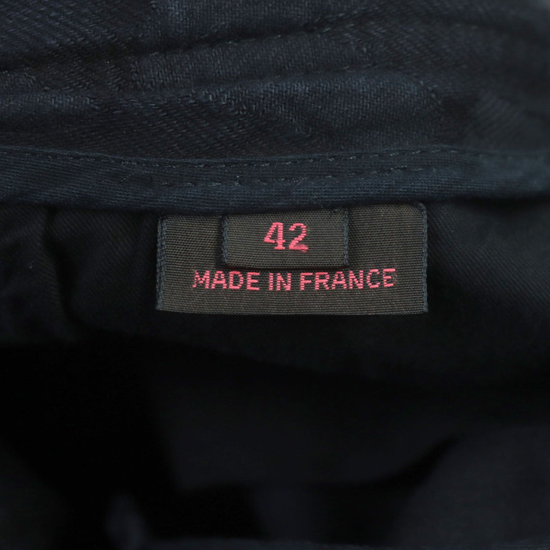 LOUIS VUITTON Denim pants Outer: 100% cotton, Lining: 100% cotton black mens 42 Used Authentic