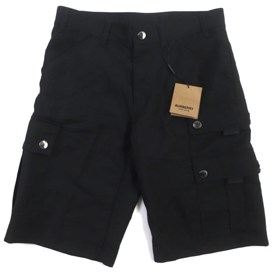 BURBERRY cargo pants 8041456 Outer: 60% mohair, Outer: 40% wool, Lining: 100% cotton black mens 46 Used Authentic