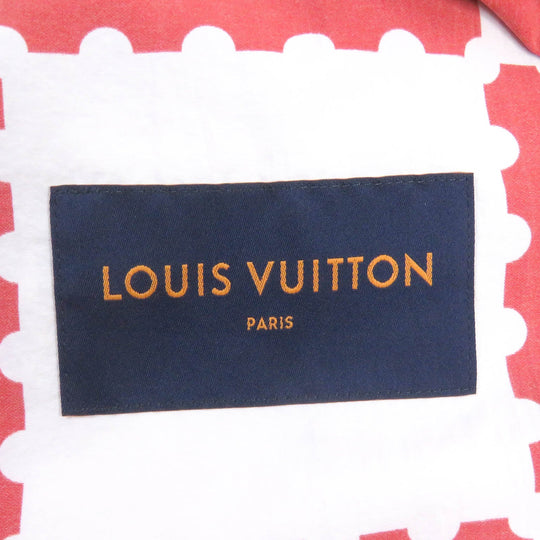 LOUIS VUITTON Blouson Main: 100% nylon White red NIGO mens 50 Used Authentic
