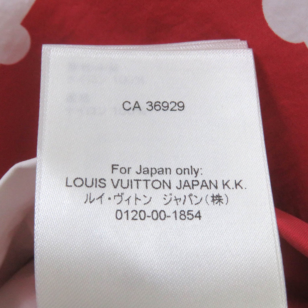 LOUIS VUITTON Blouson Main: 100% nylon White red NIGO mens 50 Used Authentic