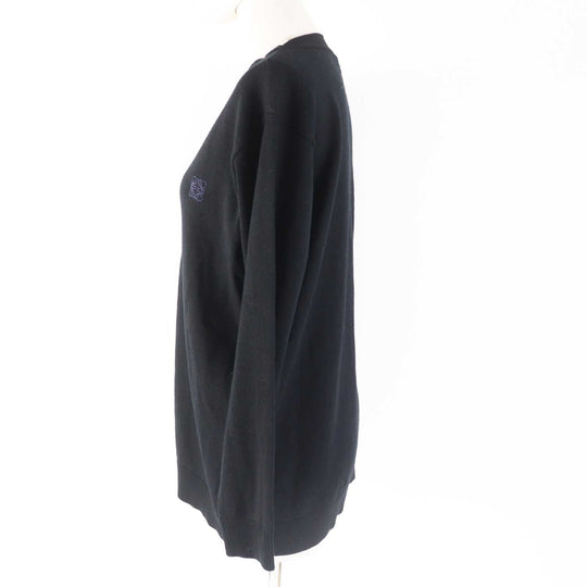 LOEWE cardigan Q825Y16K02 Main: 100% wool black Women XS Used Authentic