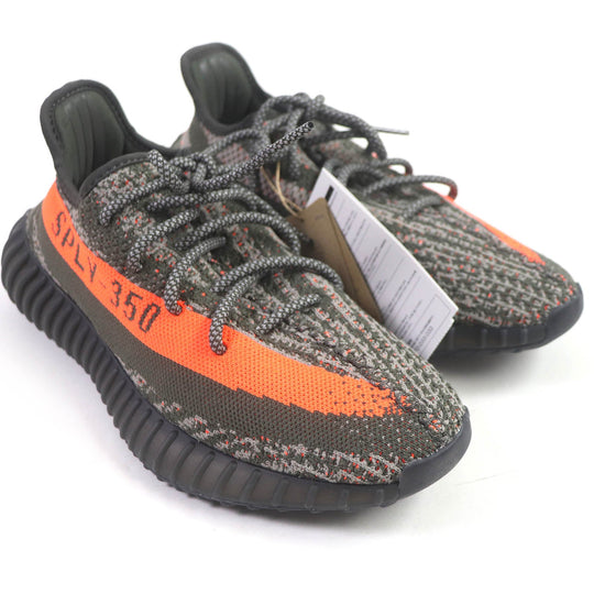 adidas Low cut sneakers HQ7045 Synthetic fiber Carbon Beluga YEEZY BOOST 350 V2 mens 40 2/3 Used Authentic