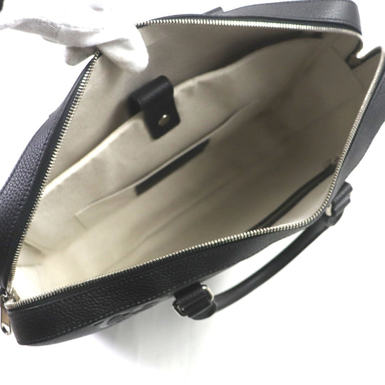 GUCCI Business bag 658573 Main: Leather black Jumbo GG mens Used Authentic