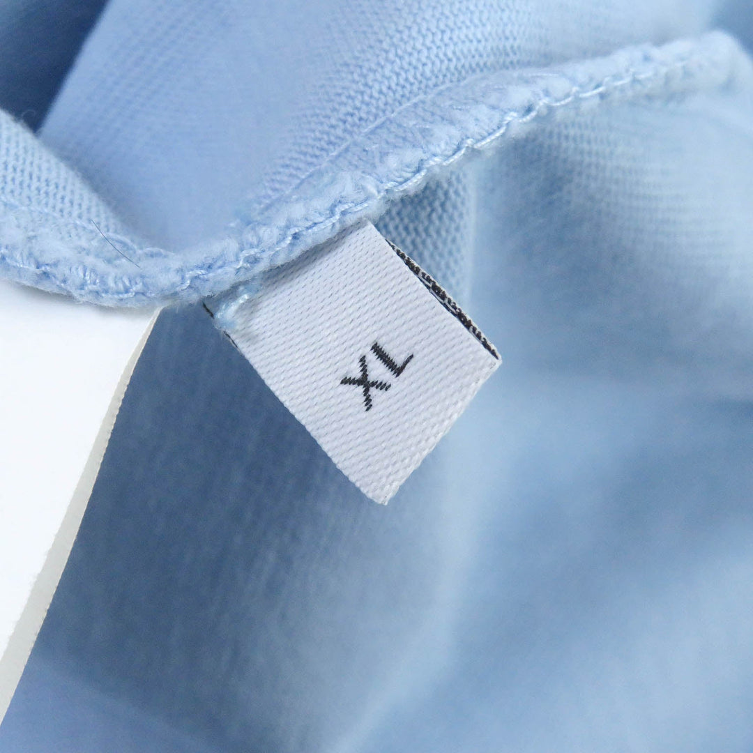 LOEWE Short sleeve T-shirt H526Y22XA4 Main: 100% cotton, some parts: 98% cotton, some parts: 2% elastane Light blue mens XL Used Authentic