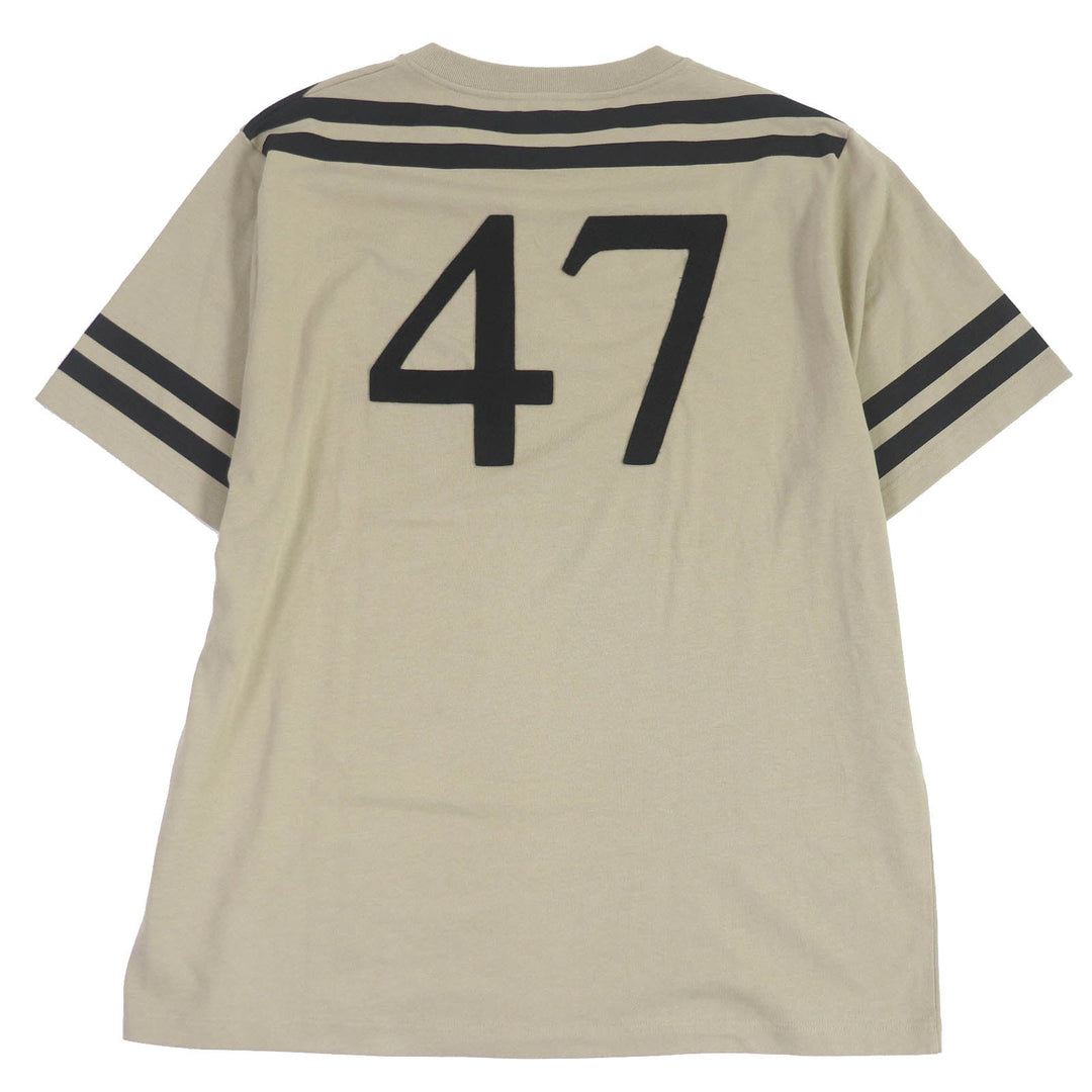 Dior HOMME Short sleeve T-shirt 483J636B0554 Main: 100% cotton, Part: 100% polyester beige mens X3L Used Authentic