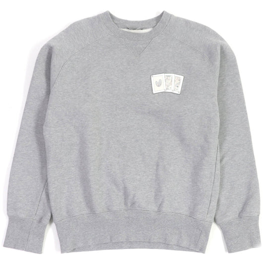Dior HOMME sweat 143J684B0531 Main: 100% cotton, part: 100% rayon, part: 100% polyester gray mens XS Used Authentic