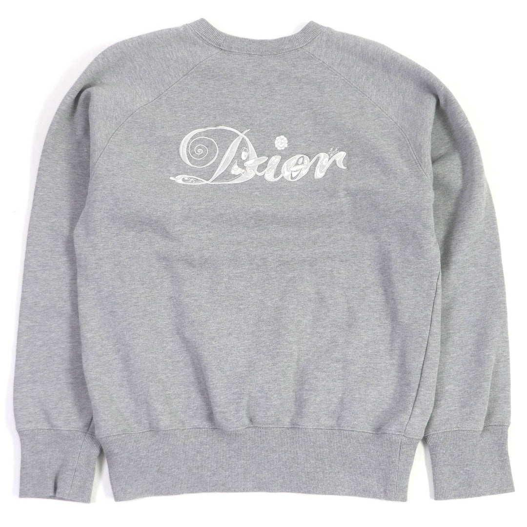 Dior HOMME sweat 143J684B0531 Main: 100% cotton, part: 100% rayon, part: 100% polyester gray mens XS Used Authentic