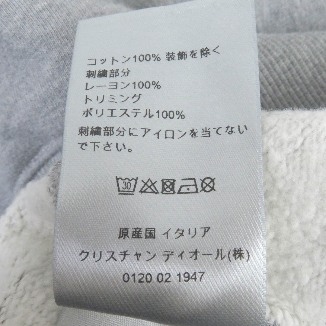 Dior HOMME sweat 143J684B0531 Main: 100% cotton, part: 100% rayon, part: 100% polyester gray mens XS Used Authentic