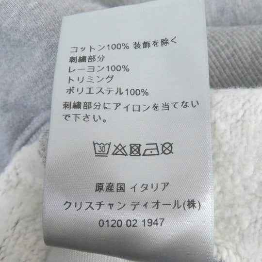 Dior HOMME sweat 143J684B0531 Main: 100% cotton, part: 100% rayon, part: 100% polyester gray mens XS Used Authentic