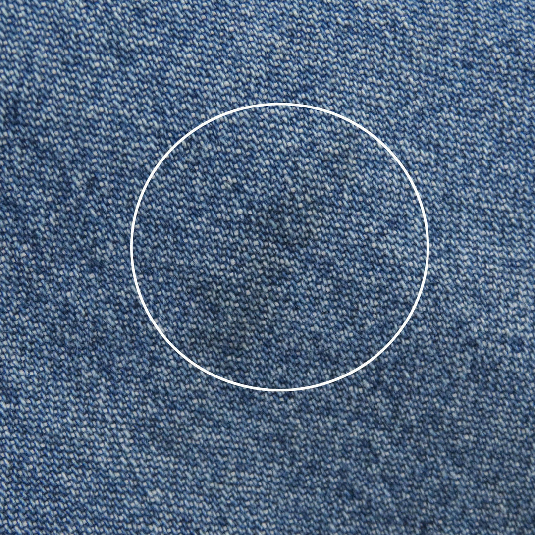 BALENCIAGA Denim Jacket 557356 cotton Indigo Blue Twinset Hoodie mens 39 Used Authentic