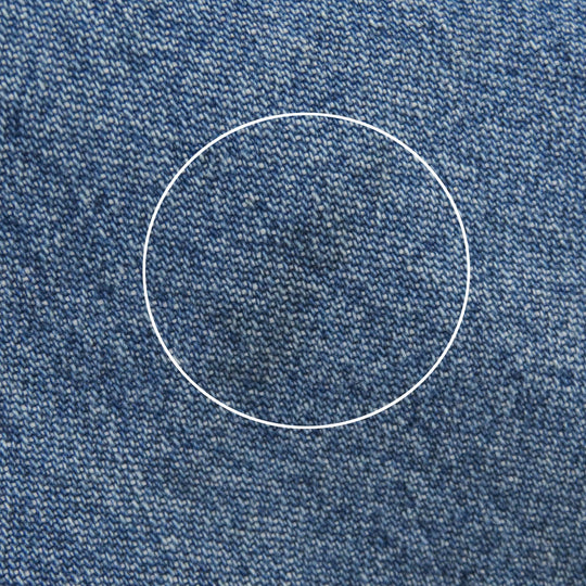 BALENCIAGA Denim Jacket 557356 cotton Indigo Blue Twinset Hoodie mens 39 Used Authentic
