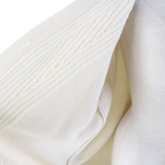 HERMES cardigan 3E2702D1 Outer material: 64% cashmere, Outer material: 36% cotton Ivory Women 34 Used Authentic