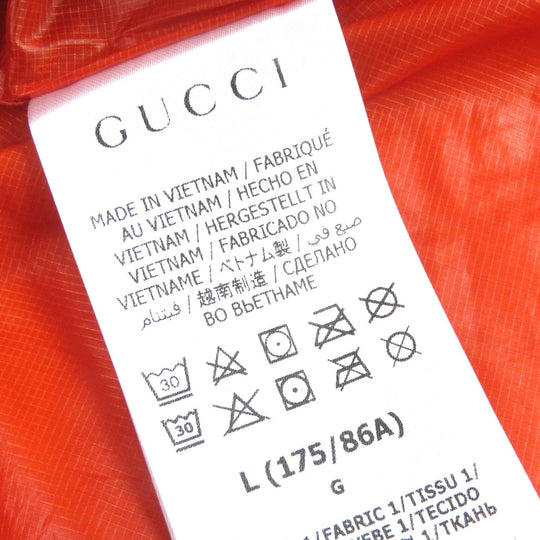GUCCI cargo pants 663764 Outer: 88% polyamide, Outer: 12% polyurethane, Lining: 100% polyamide, Filling: 100% polyester Orange mens L Used Authentic