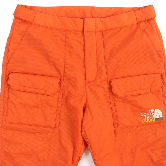 GUCCI cargo pants 663764 Outer: 88% polyamide, Outer: 12% polyurethane, Lining: 100% polyamide, Filling: 100% polyester Orange mens L Used Authentic