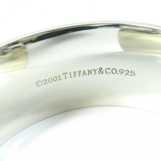 TIFFANY&Co. Bangle Main�FSV925 Silver Wide cuffs 1837 Women Used Authentic