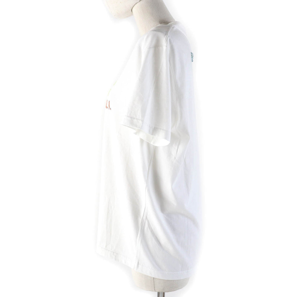 CHANEL Short sleeve T-shirt 19D P61252K46833 Main: 100% cotton white Women S Used Authentic
