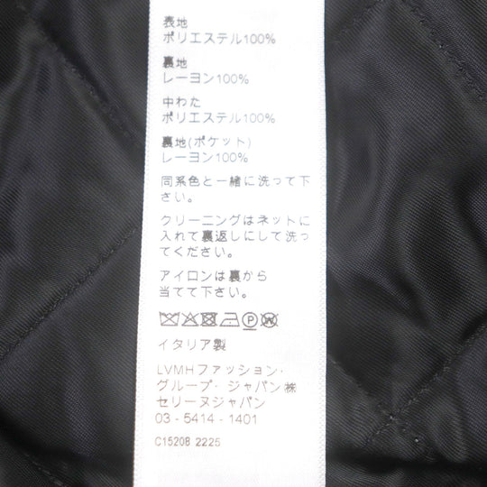CELINE Track jacket 2Y880426S Outer: 100% polyester, Lining: 100% rayon, Filling: 100% polyester Black White mens L Used Authentic