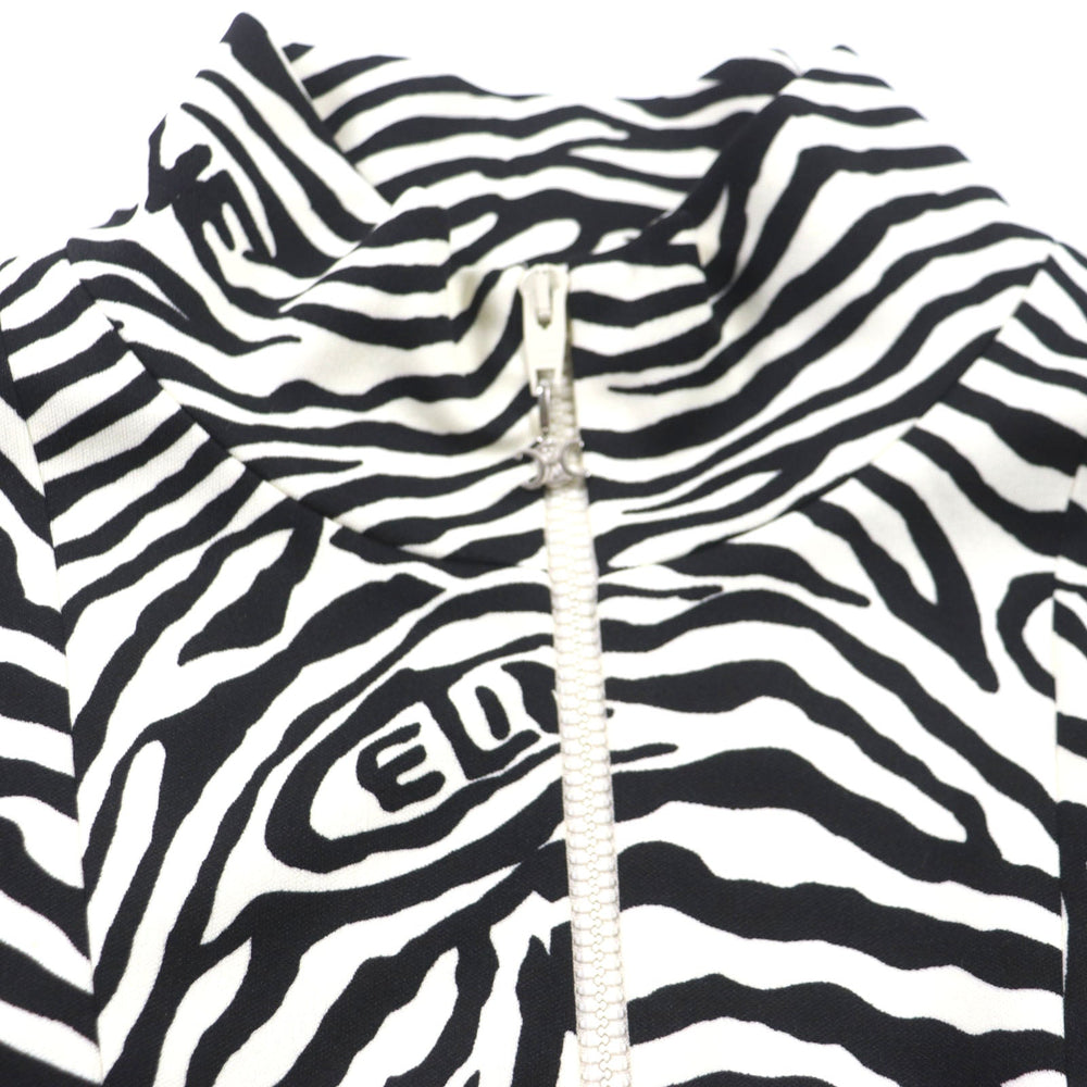 CELINE Track jacket 2Y880426S Outer: 100% polyester, Lining: 100% rayon, Filling: 100% polyester Black White mens L Used Authentic