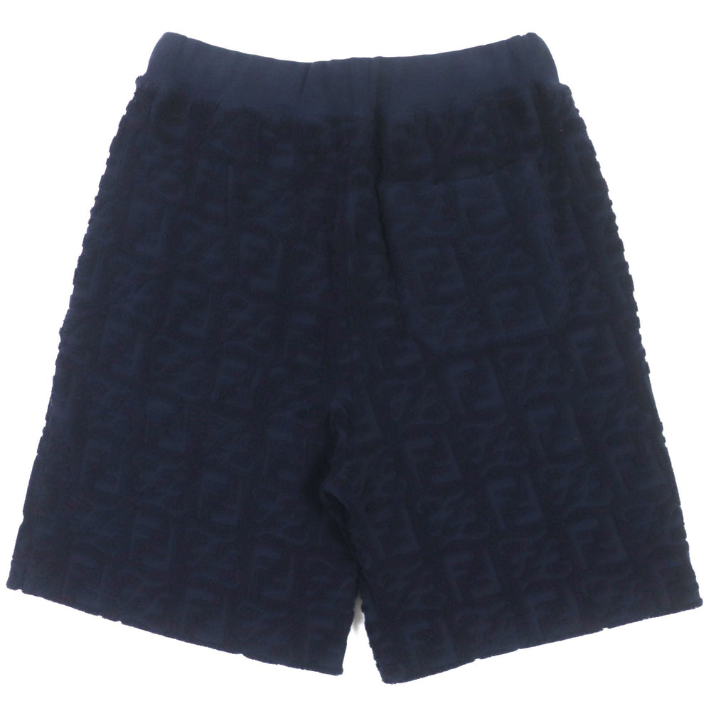 FENDI Shorts FB0689 Main: 87% cotton, Main: 13% nylon, Part: 100% cotton Navy mens 46 Used Authentic