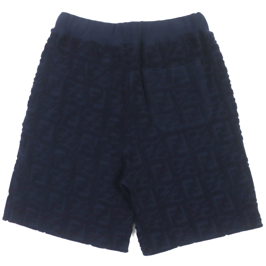 FENDI Shorts FB0689 Main: 87% cotton, Main: 13% nylon, Part: 100% cotton Navy mens 46 Used Authentic
