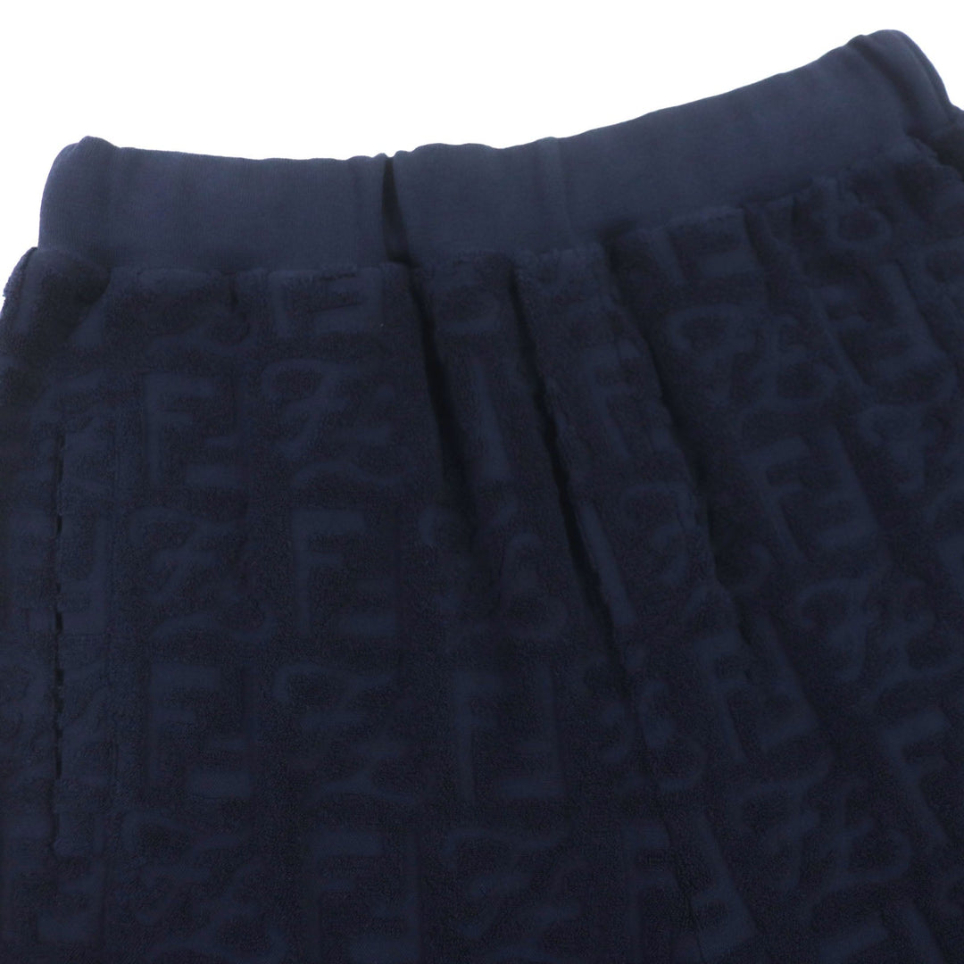 FENDI Shorts FB0689 Main: 87% cotton, Main: 13% nylon, Part: 100% cotton Navy mens 46 Used Authentic