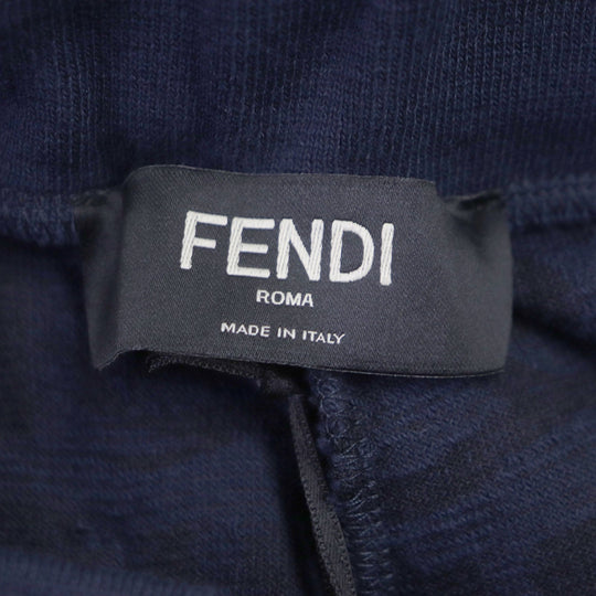 FENDI Shorts FB0689 Main: 87% cotton, Main: 13% nylon, Part: 100% cotton Navy mens 46 Used Authentic