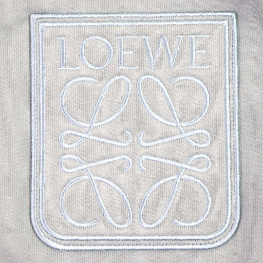 LOEWE Hoodie H526Y25J13 Main: 100% cotton, Part: 100% cotton, Leather part: Calfskin Multi mens M Used Authentic