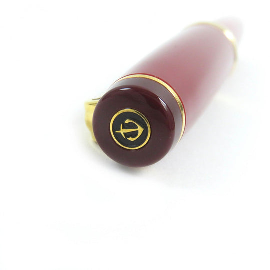 SAILOR fountain pen Body, PMMA resin, gold ion plating, nib: 14-year-old Red gold 60th Birthday Fountain Pen KAN mens Used Authentic