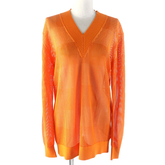 BURBERRY Tunic 8041344 Main: 97% cupra, Main: 2% nylon, Main: 1% elastane Orange Women S P Used Authentic