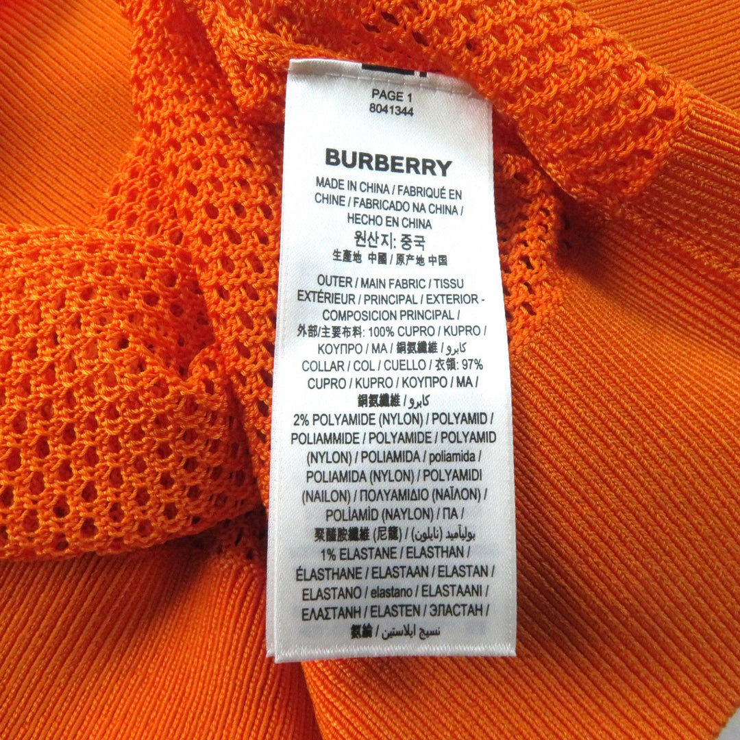 BURBERRY Tunic 8041344 Main: 97% cupra, Main: 2% nylon, Main: 1% elastane Orange Women S P Used Authentic