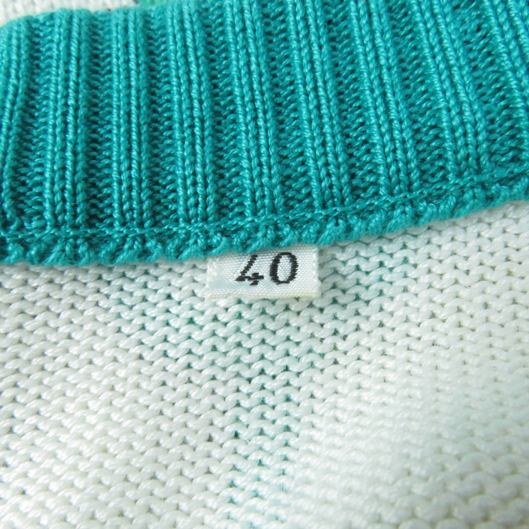 CELINE cardigan Main: 100% cotton multicolor Women 40 Used Authentic