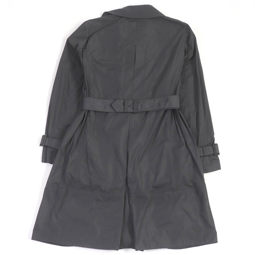 EMPORIO ARMANI trench coat Main: 100% polyester charcoal mens 44 Used Authentic