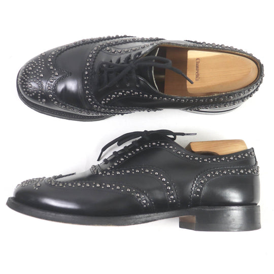CHURCH'S Dress shoes Main: Leather black BURWOOD mens 70 F Used Authentic