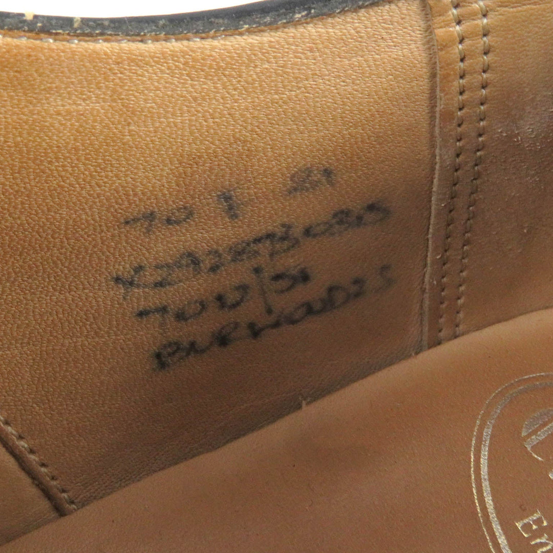 CHURCH'S Dress shoes Main: Leather black BURWOOD mens 70 F Used Authentic