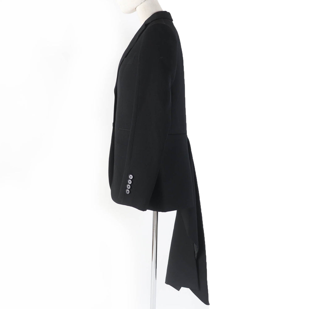 BURBERRY tailored jacket 8046742 Main: 100% virgin wool, Lining: 100% silk, Sleeve lining: 100% silk, Part: 100% silk black Women 36 Used Authentic